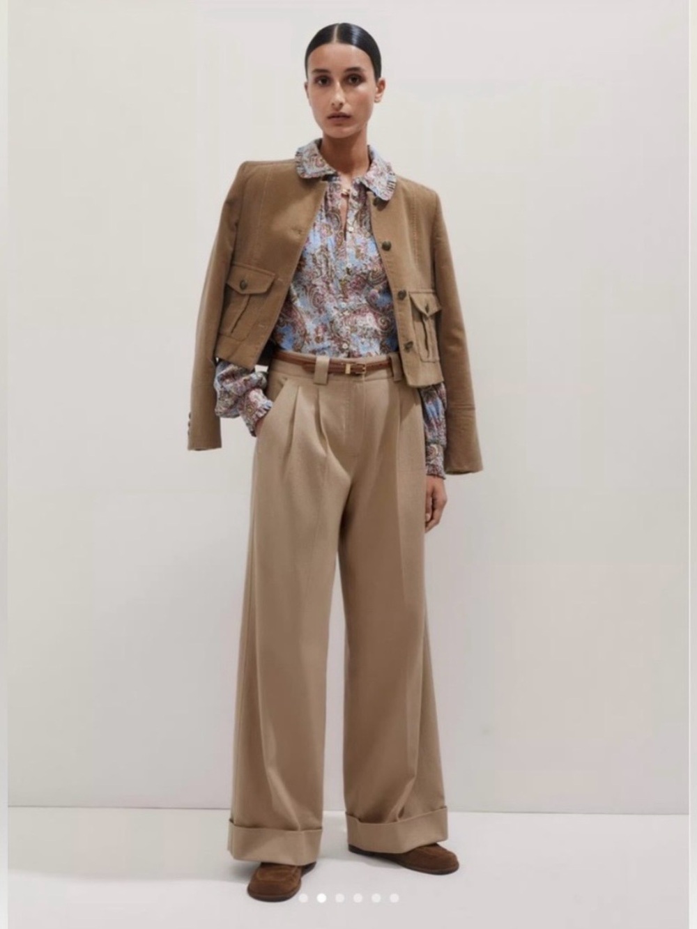 ME+EM Wide Leg Trousers Sz 4